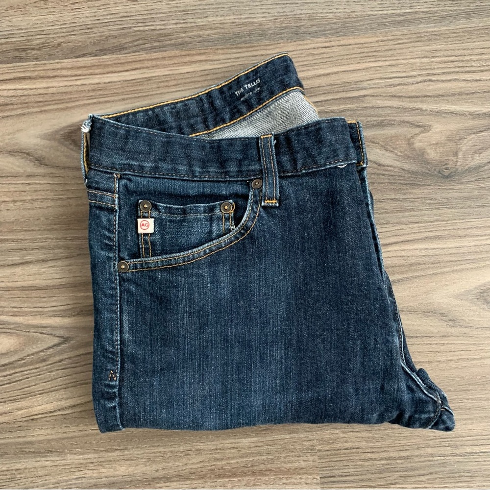 AG Adriano Goldschmeid Jeans Mens 33R The Tellis Modern Slim Denim Blue